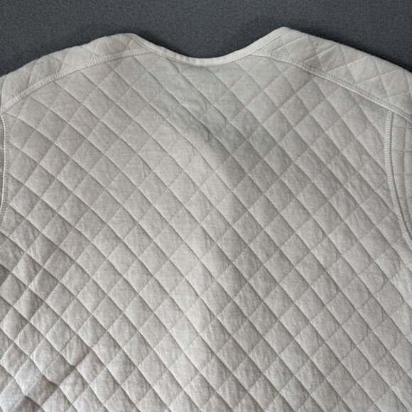 Columbia Quilted Snap Jacket Womens Size L Beige Lightweight Casual Outdoor Coat - Picture 15 of 16